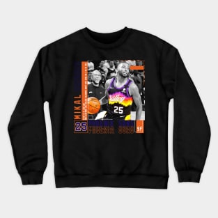 Mikal Bridges Paper Poster Crewneck Sweatshirt